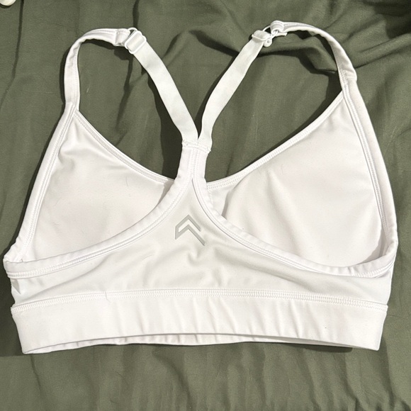 Oneractive White Sports Bra - Picture 3 of 5